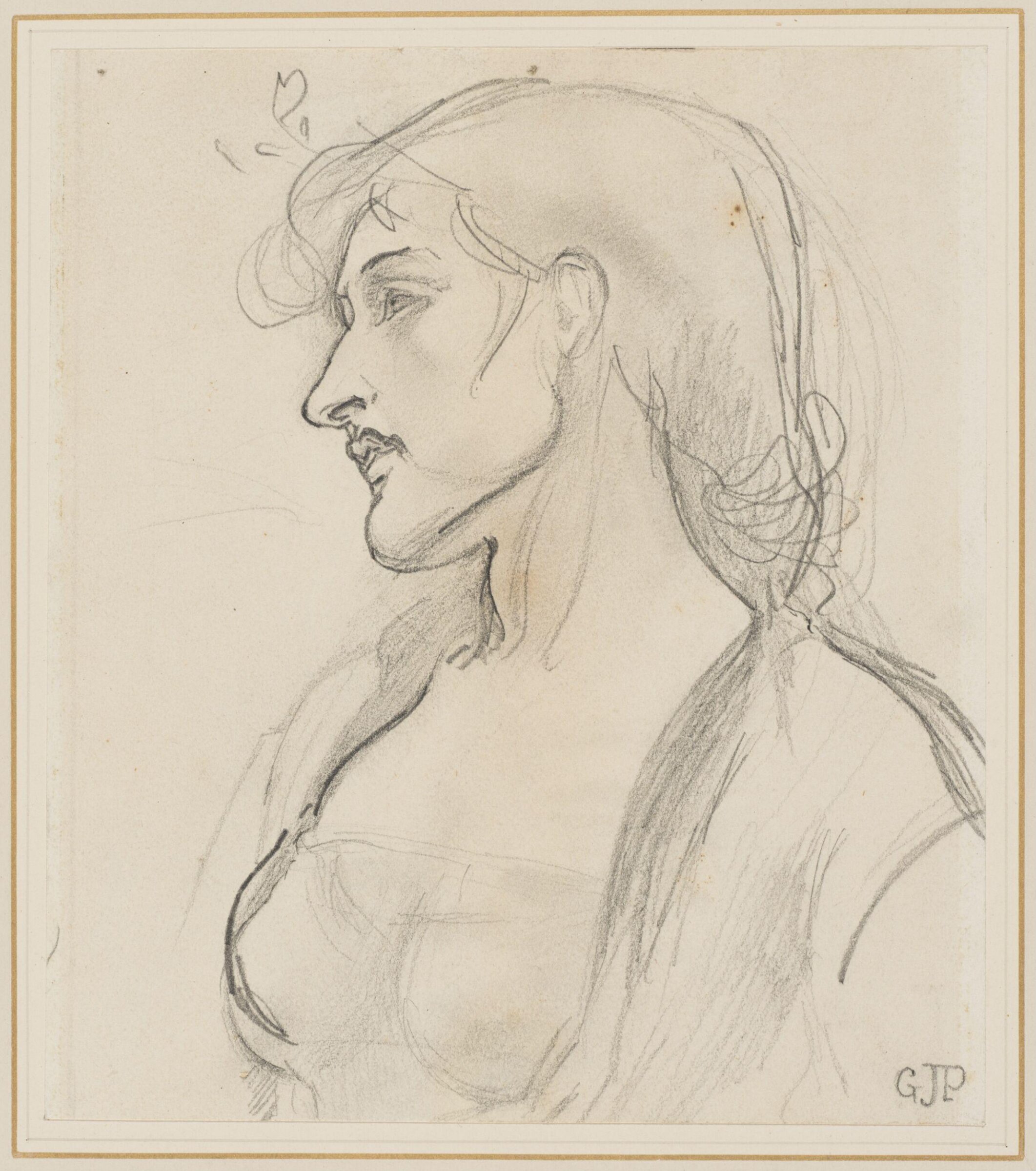 Studies of Heads, George John Pinwell, c.1875