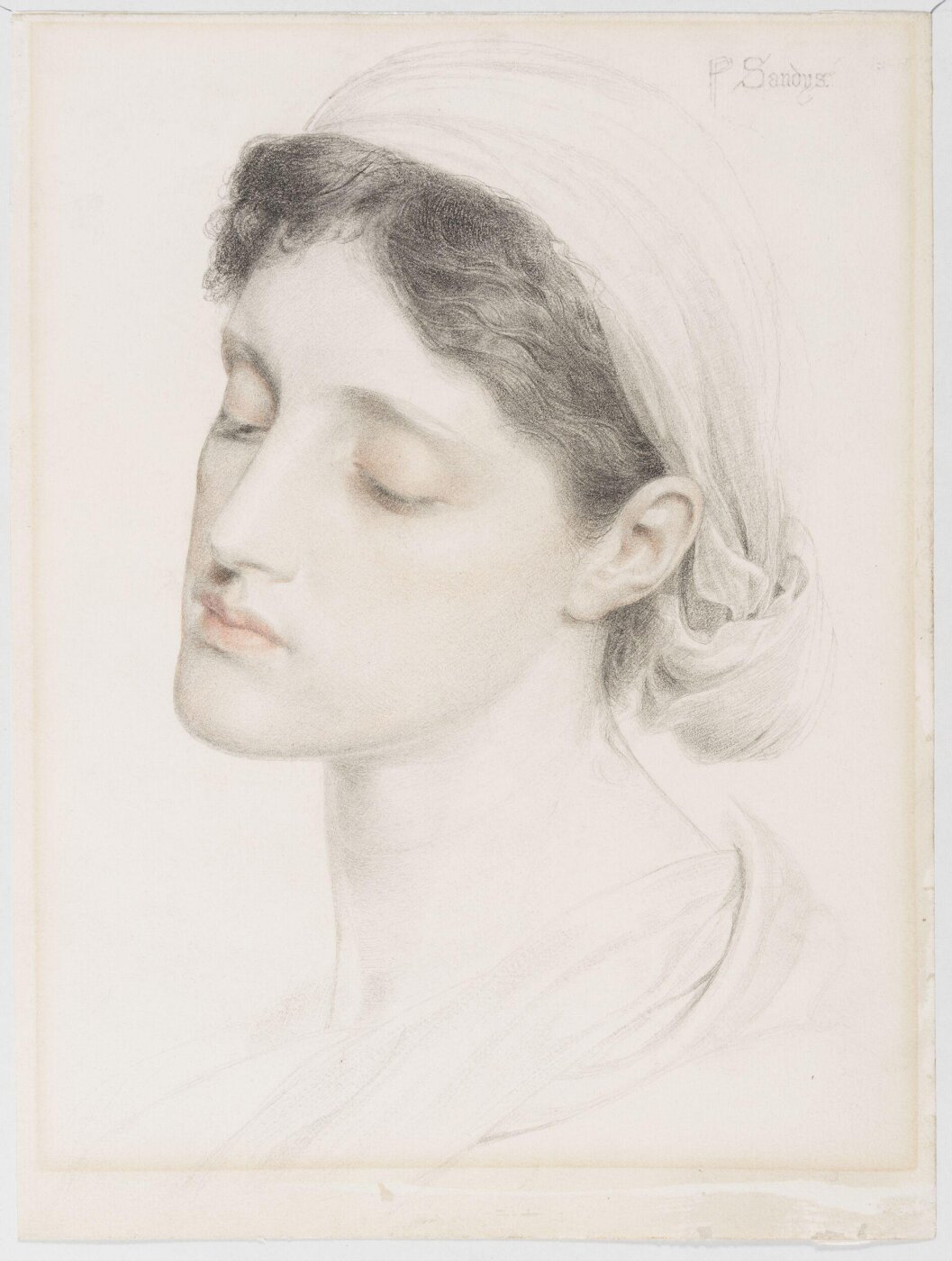 Frederick Sandys, Drawing