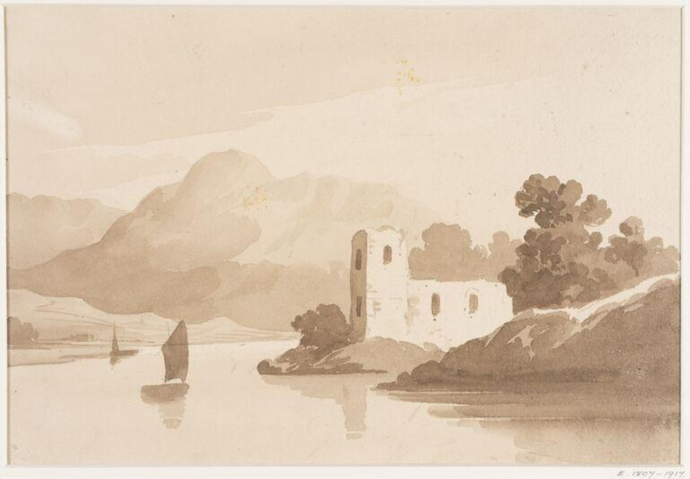 Drawing, William Scott, c. 1868-1917