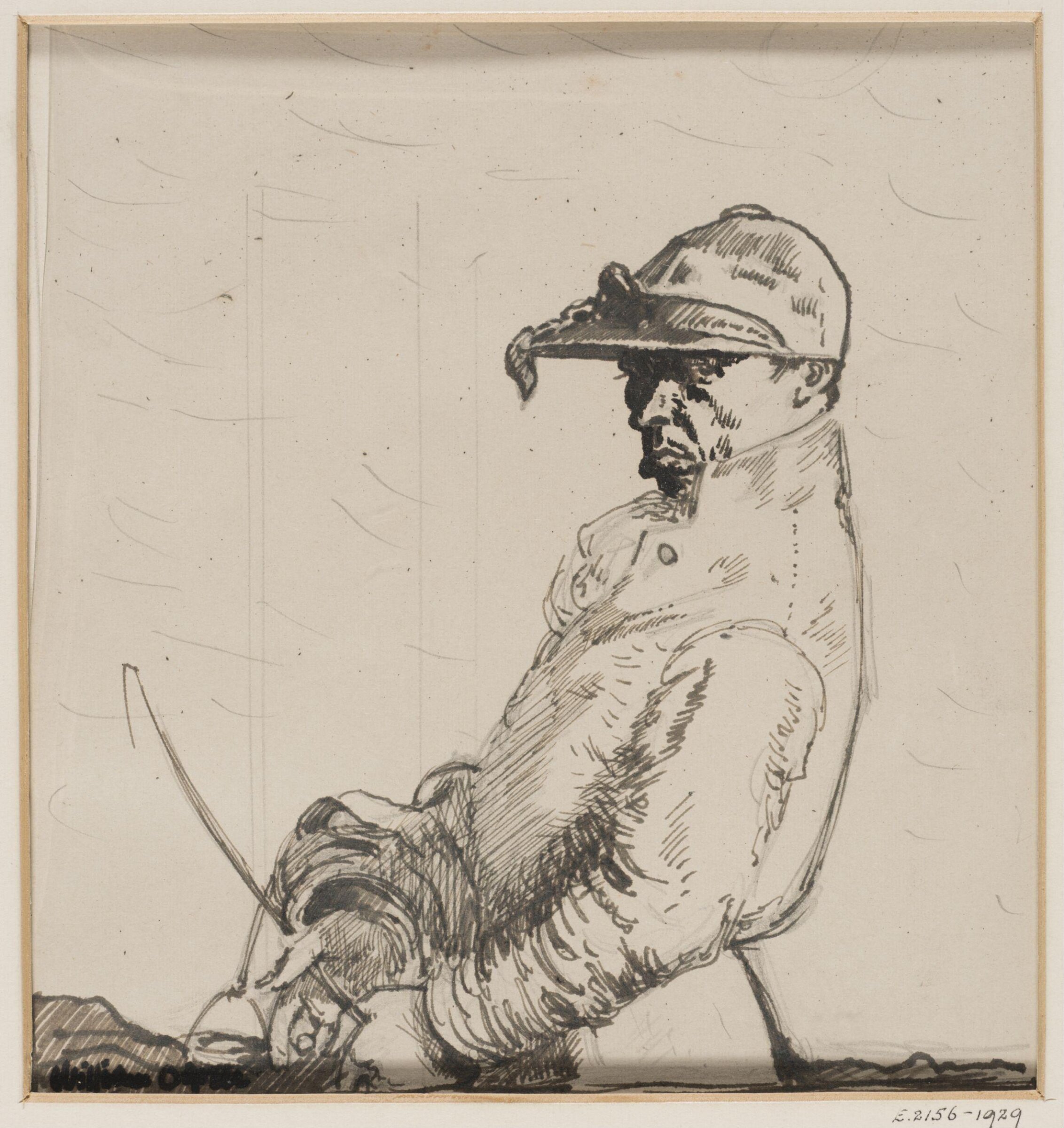 The Jockey, William Orpen, ca. 1910