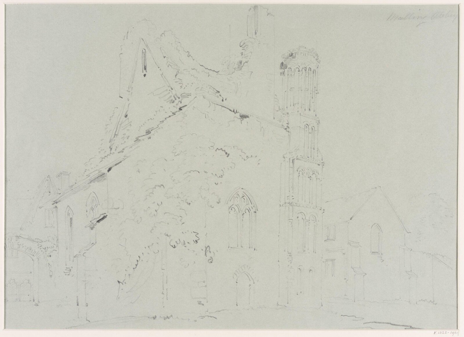 Malling Abbey, Уильям Пейдж, 1816-1860