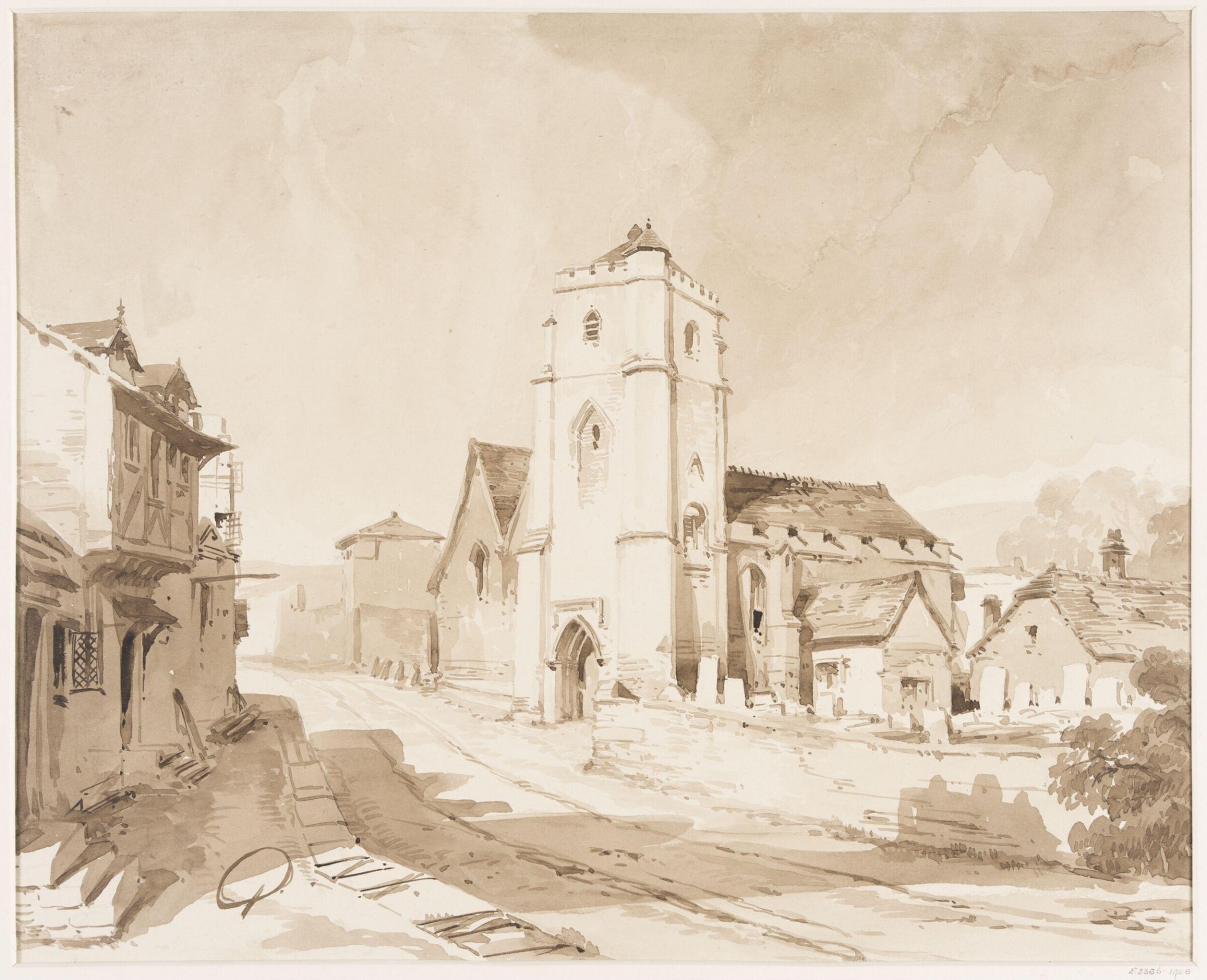 Drawing, Henry Courtney Selous, 19th century