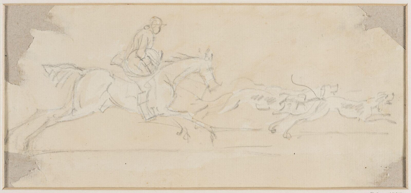 Drawing, James Seymour, 1725-50