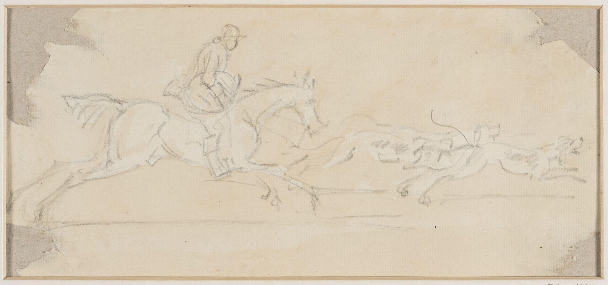 Drawing, James Seymour, 1725-50