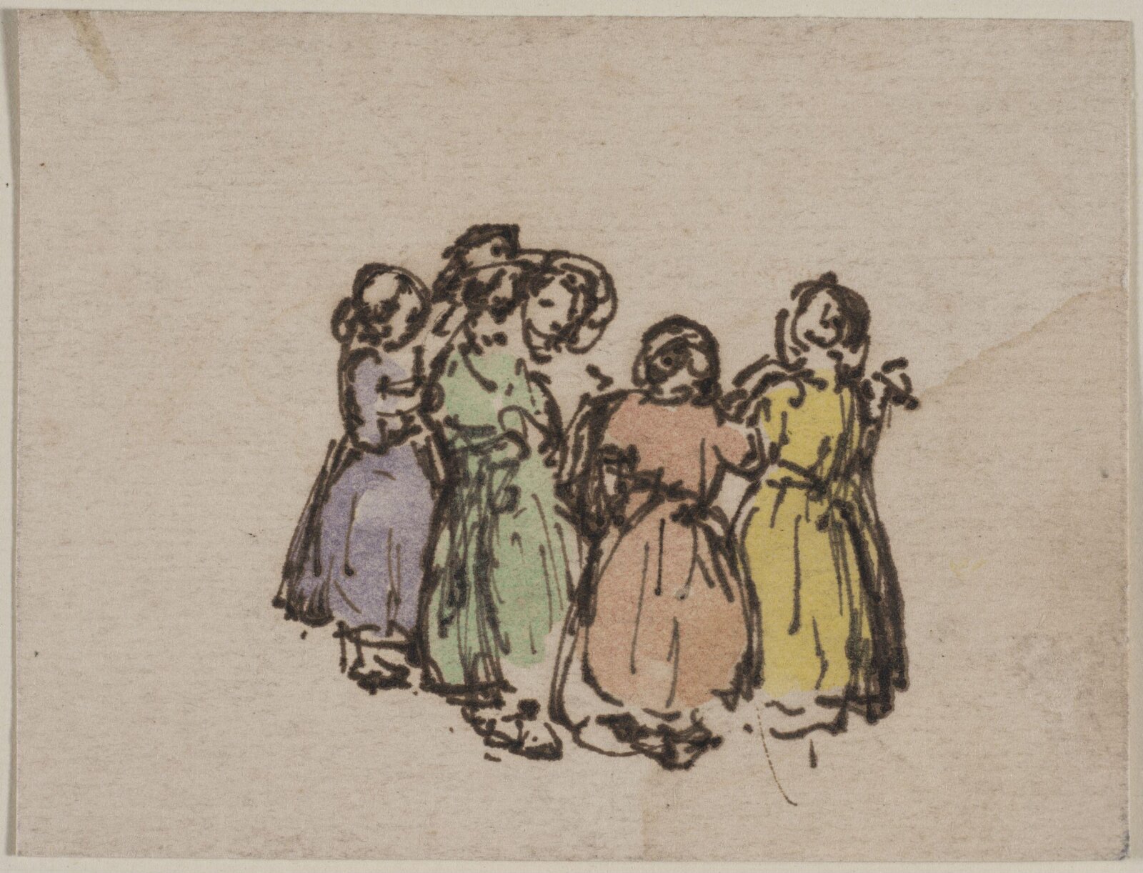 Drawing, George John Pinwell, 1842-1875