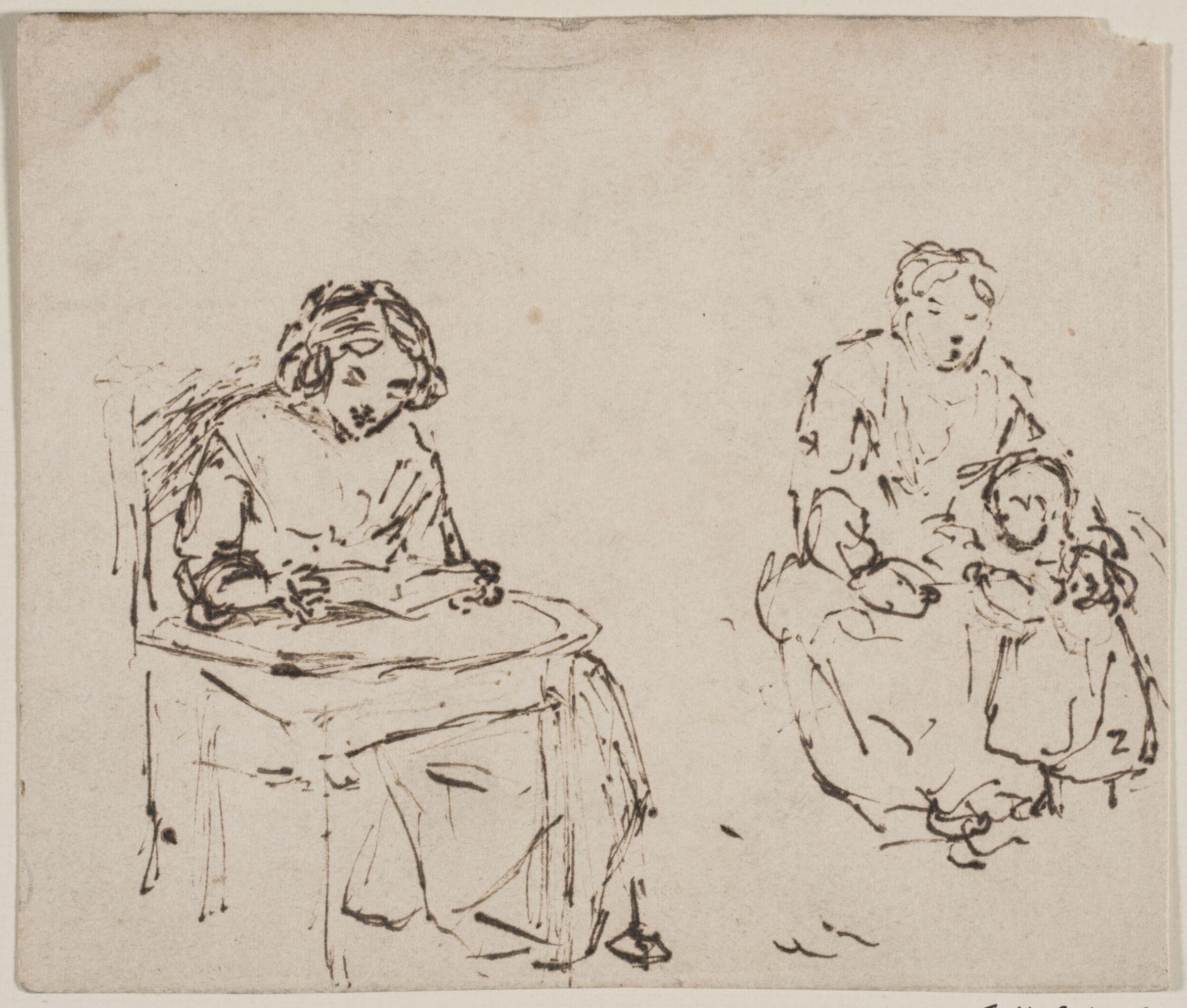 Drawing, George John Pinwell, 1842-1875
