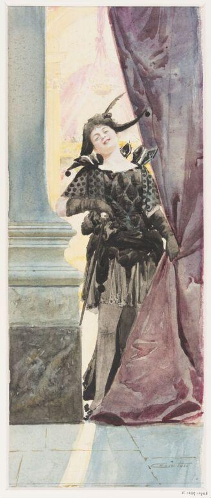 Drawing, Charles Prosper Sainton, 1861-1914