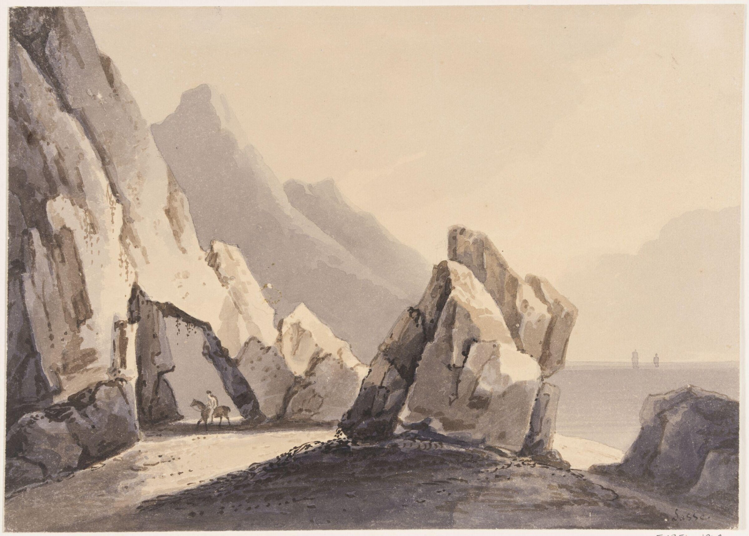 Drawing, Sasse, 1774-1849