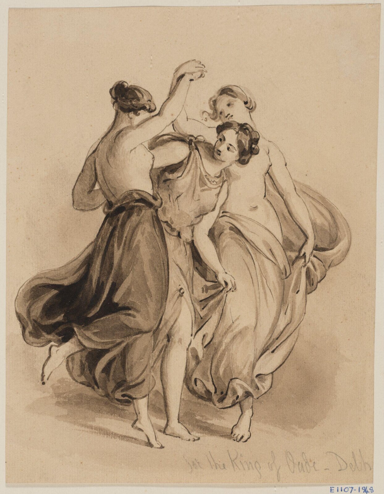 Drawing, Edmond Thomas Parris, 1793-1873