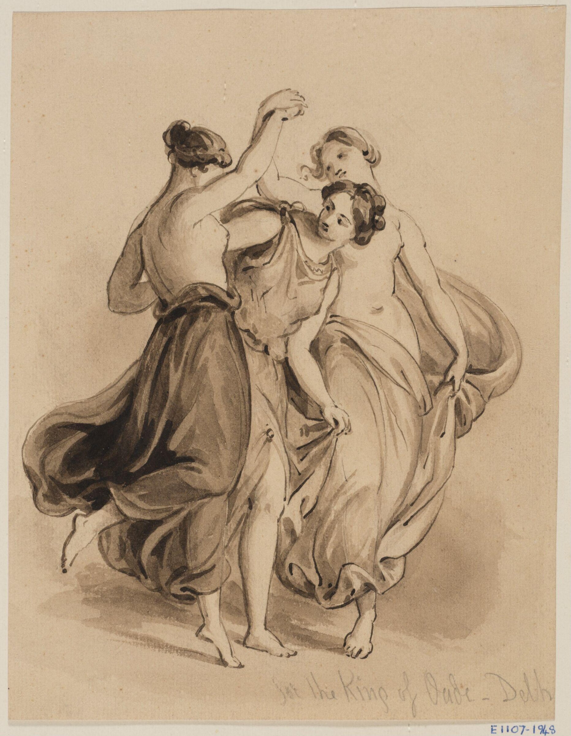 Drawing, Edmond Thomas Parris, 1793-1873