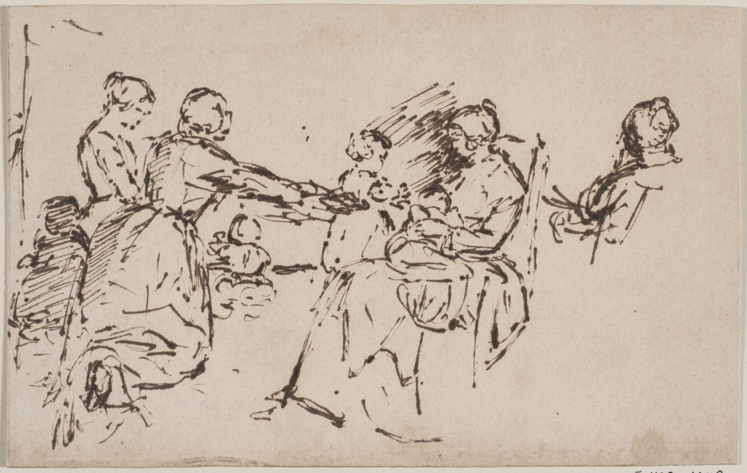 Drawing, George John Pinwell, 1842-1875