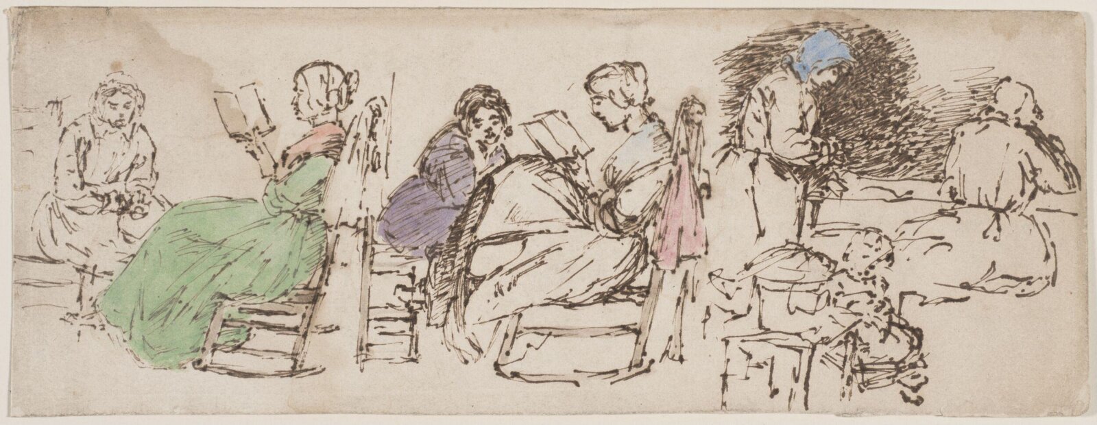 Drawing, George John Pinwell, 1842-1875