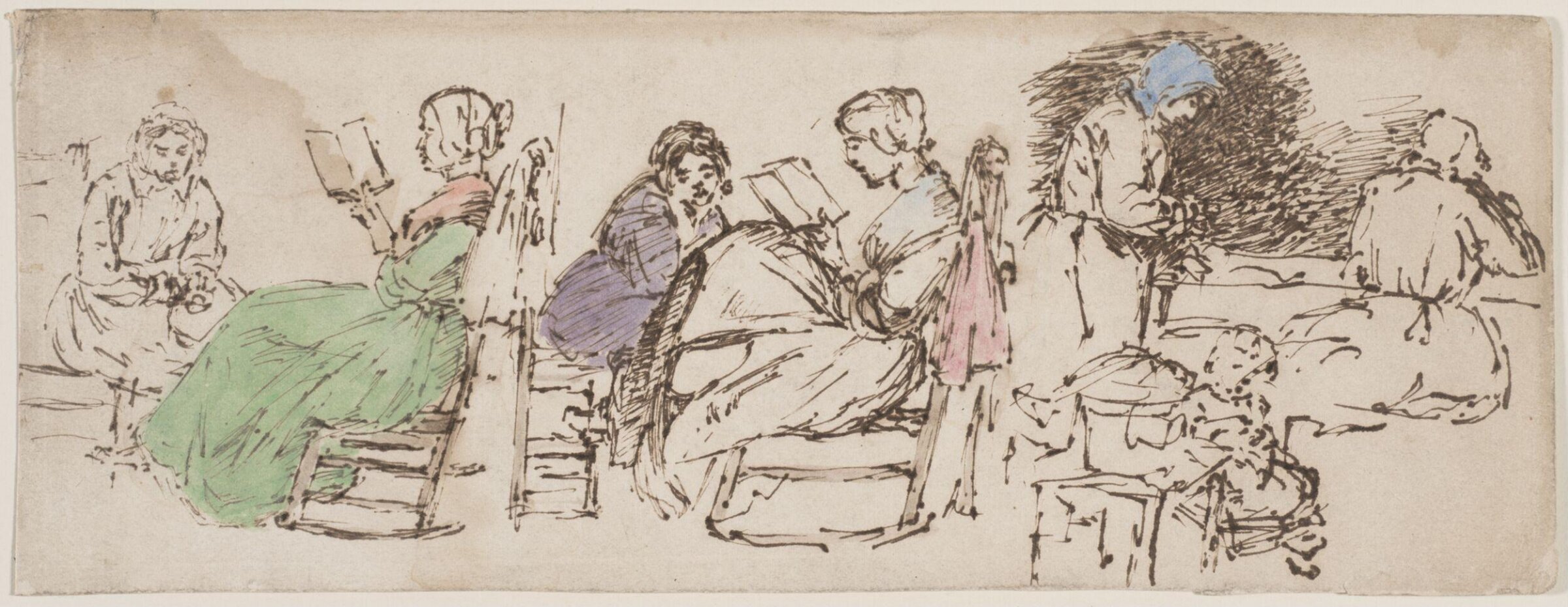 Drawing, George John Pinwell, 1842-1875