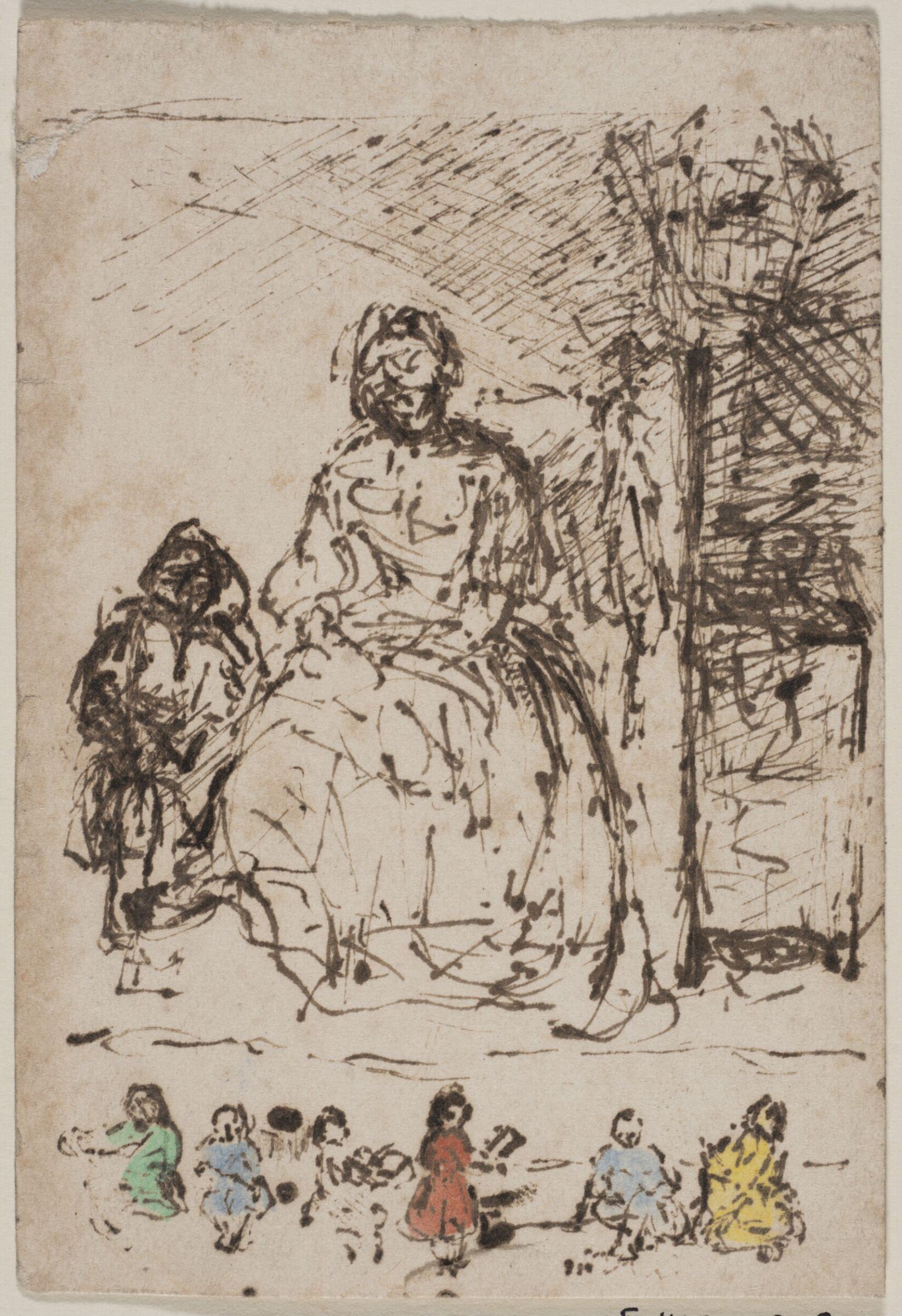 Drawing, George John Pinwell, 1842-1875
