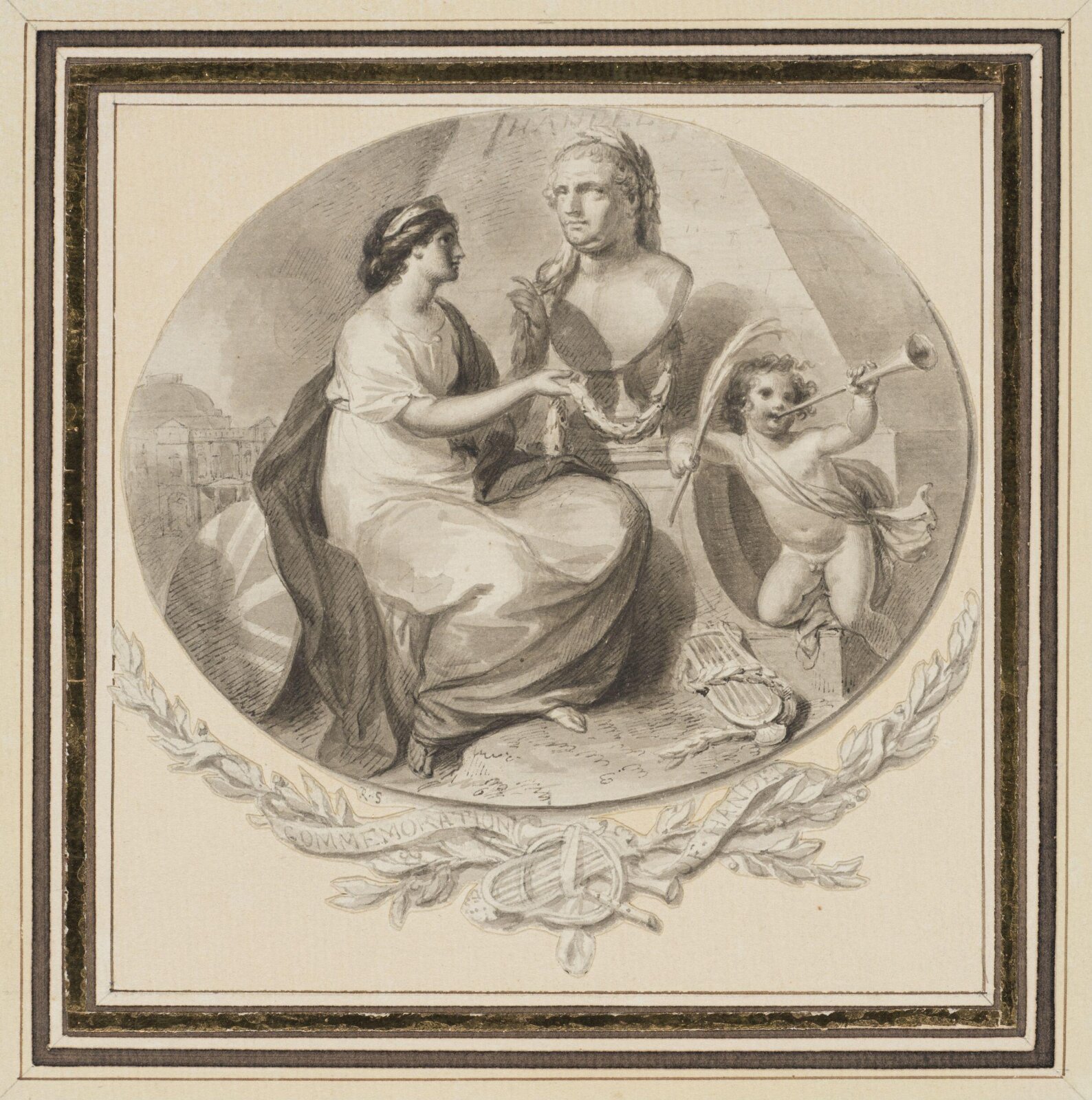 Handel Commemoration Concert, Robert Smirke, 1784