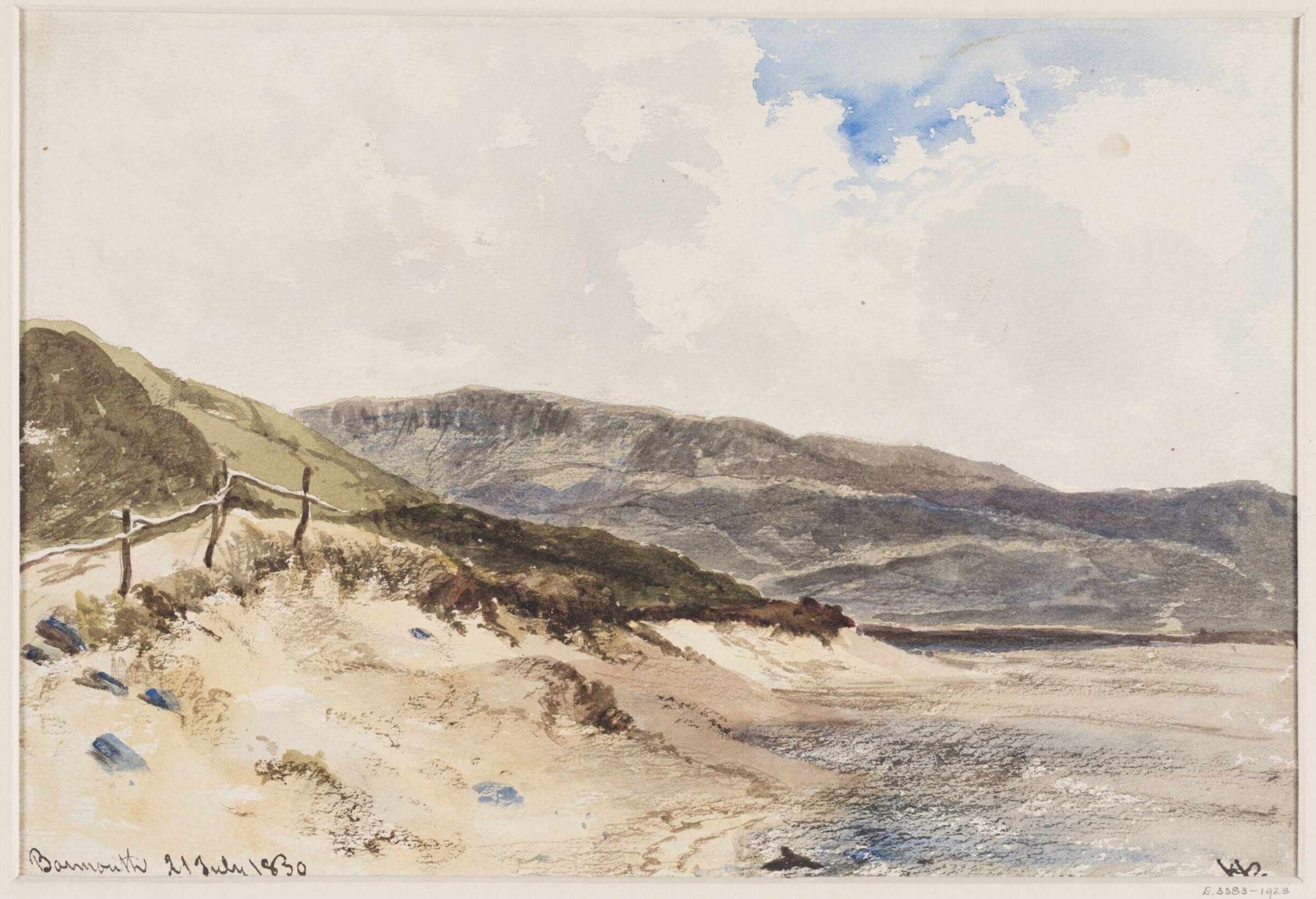 Barmouth 21 July 1830, Henry Courtney Selous, 21/07/1830
