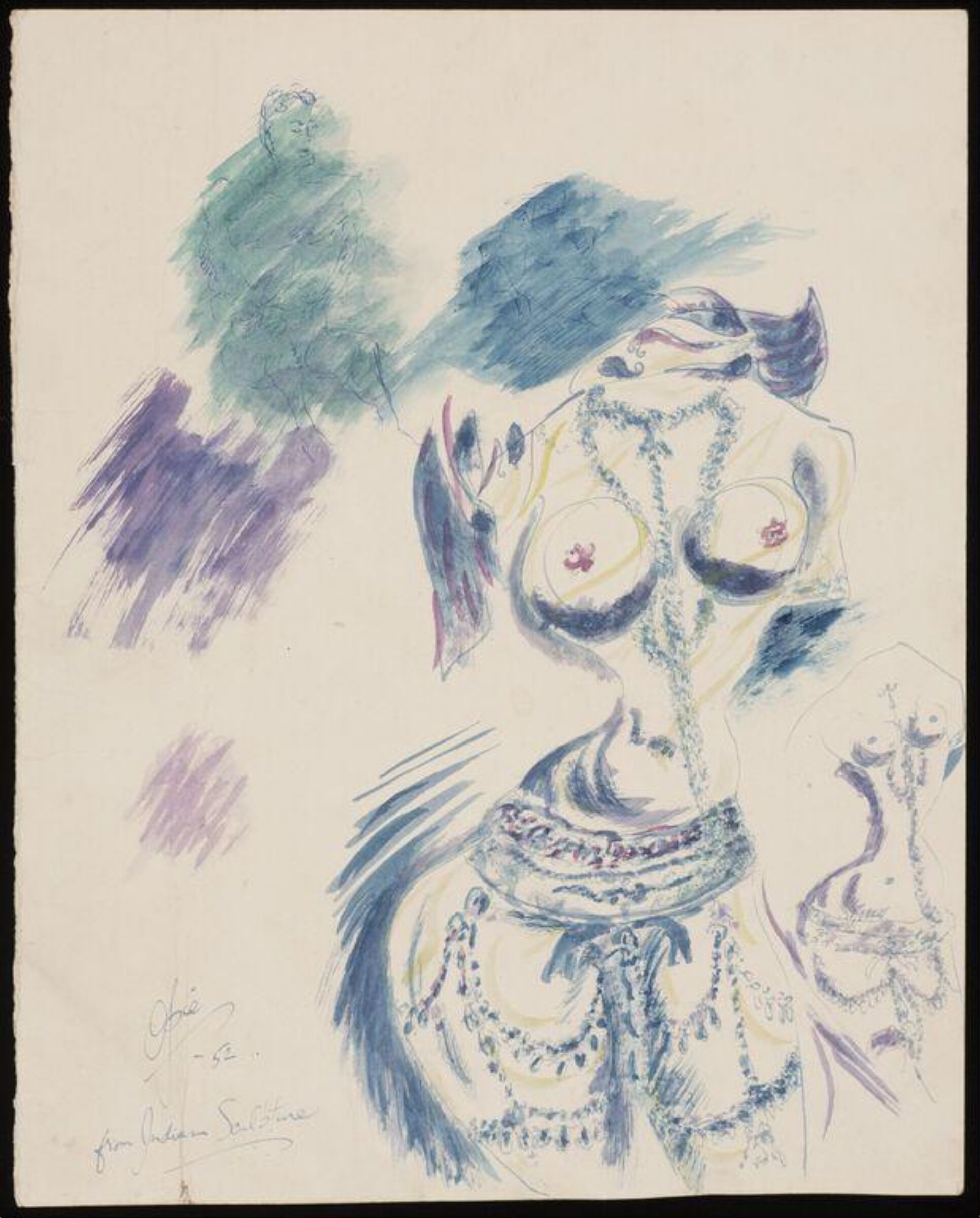 Drawing, Roy Opie, 1952