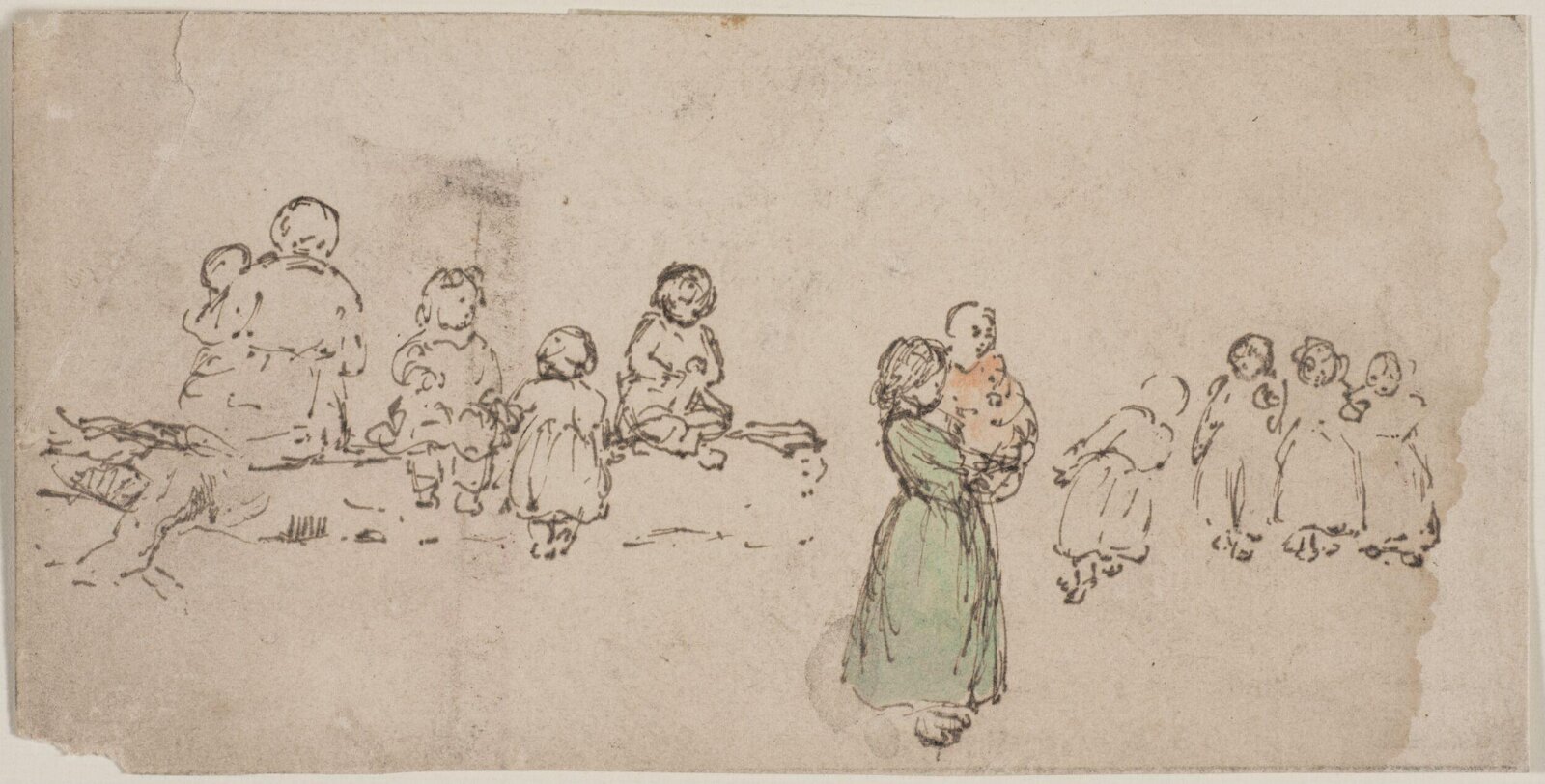 Drawing, George John Pinwell, 1842-1875