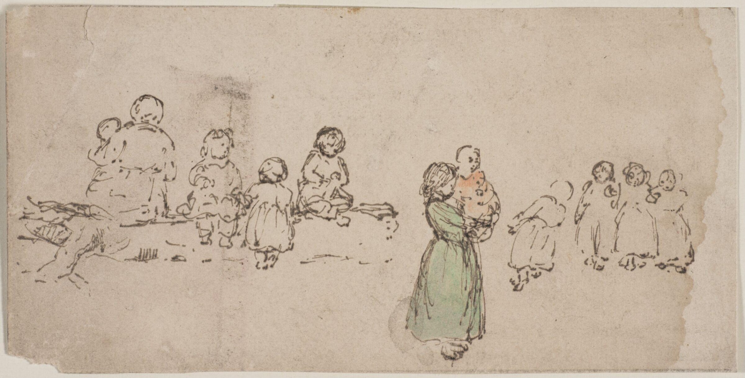 Drawing, George John Pinwell, 1842-1875