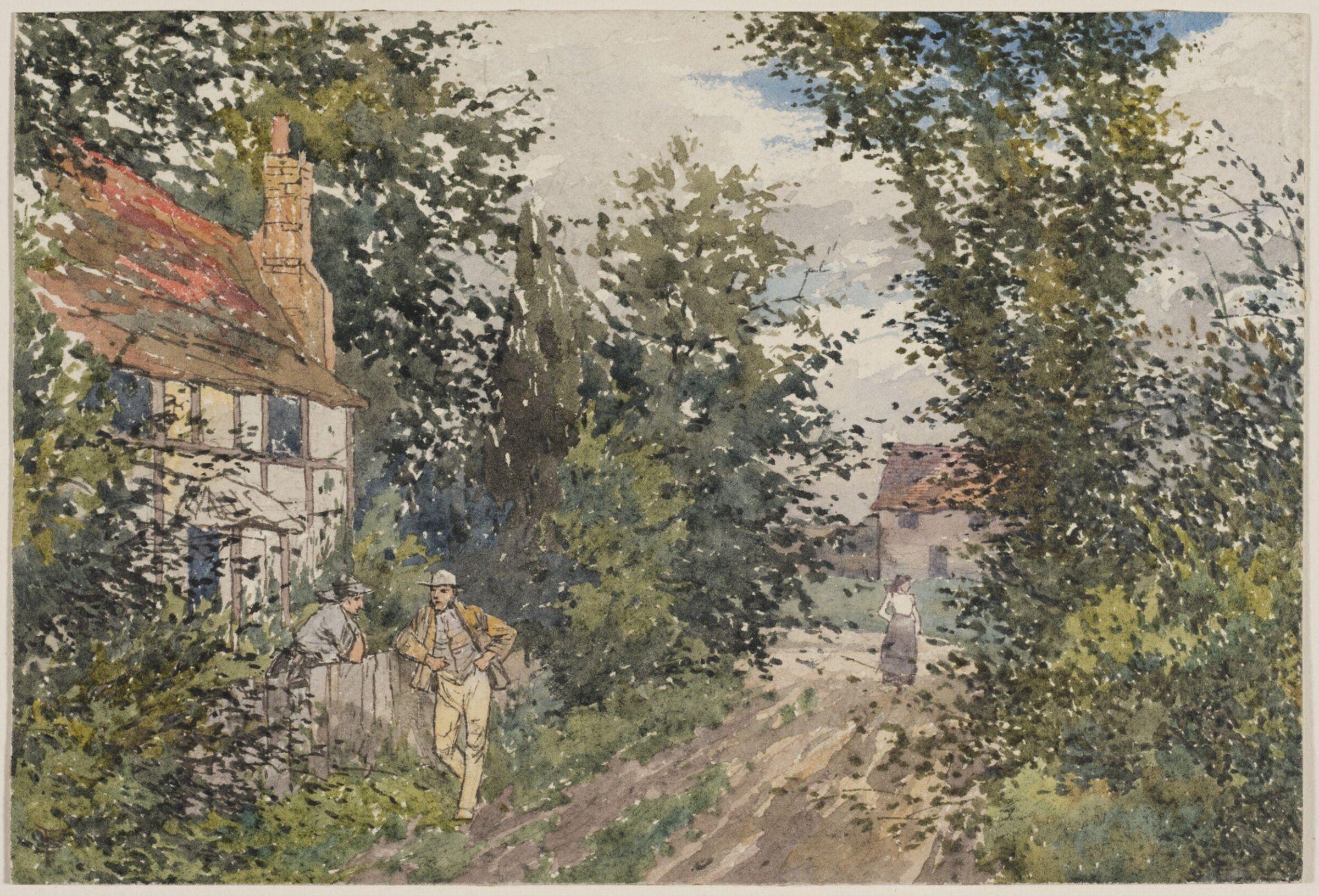 Drawing, George John Pinwell, 1842-1875