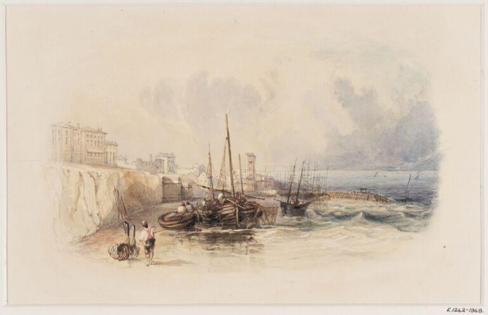 Drawing, Salmon, ca.1850- ca.1868