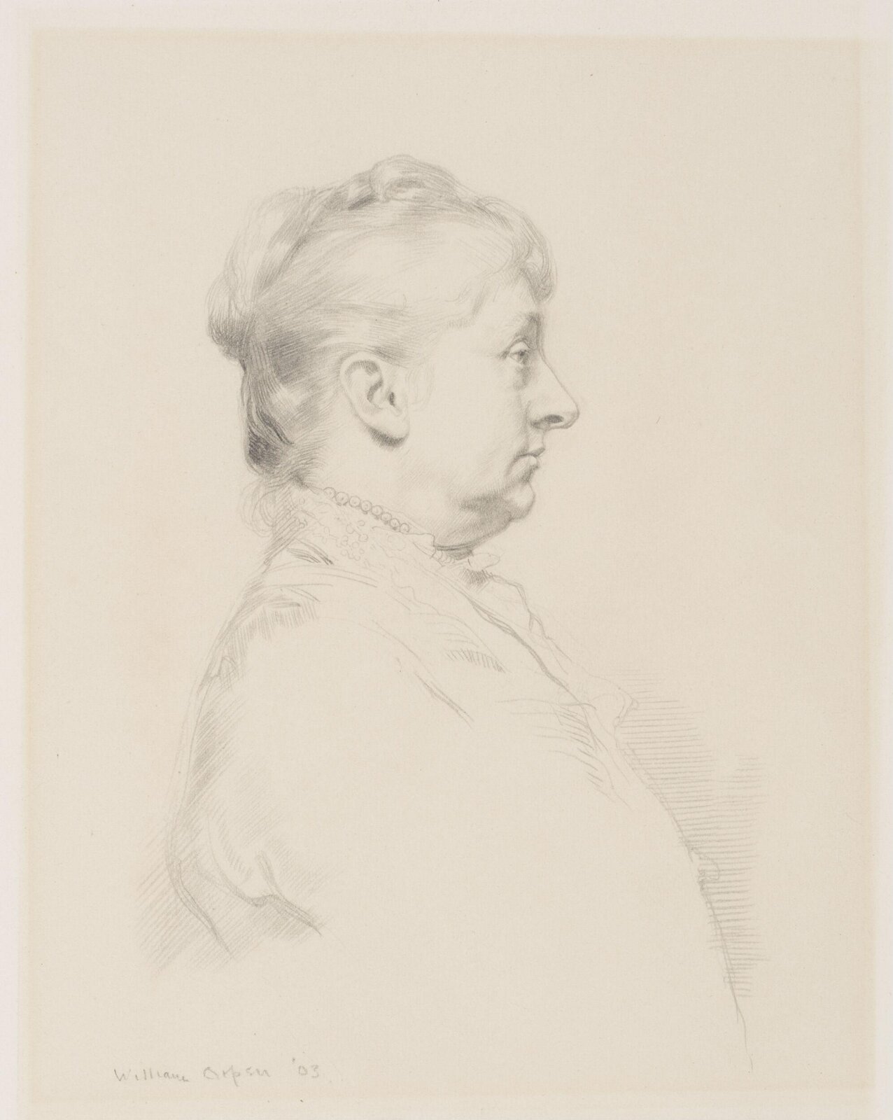 Drawing, William Orpen, 1903