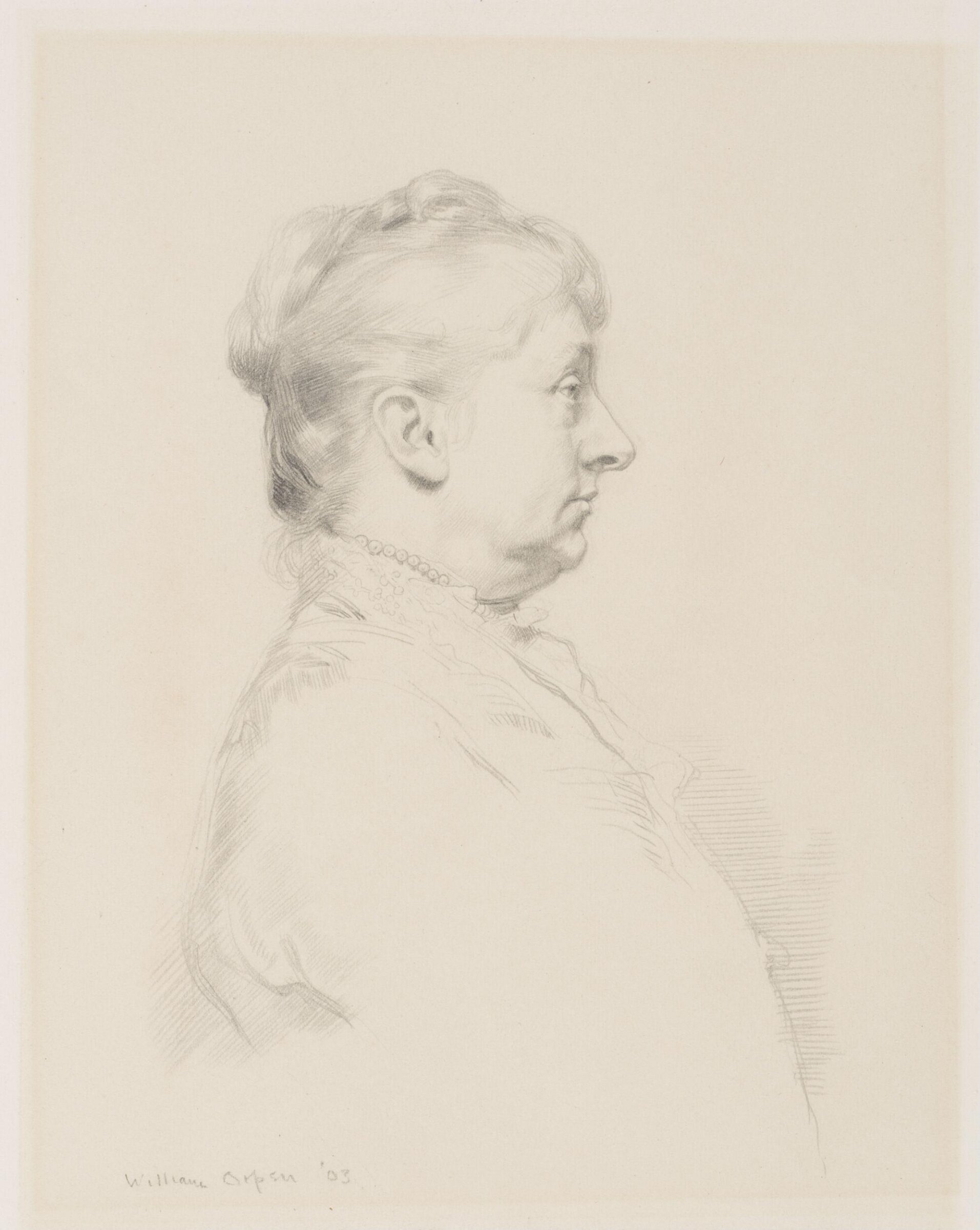 Drawing, William Orpen, 1903