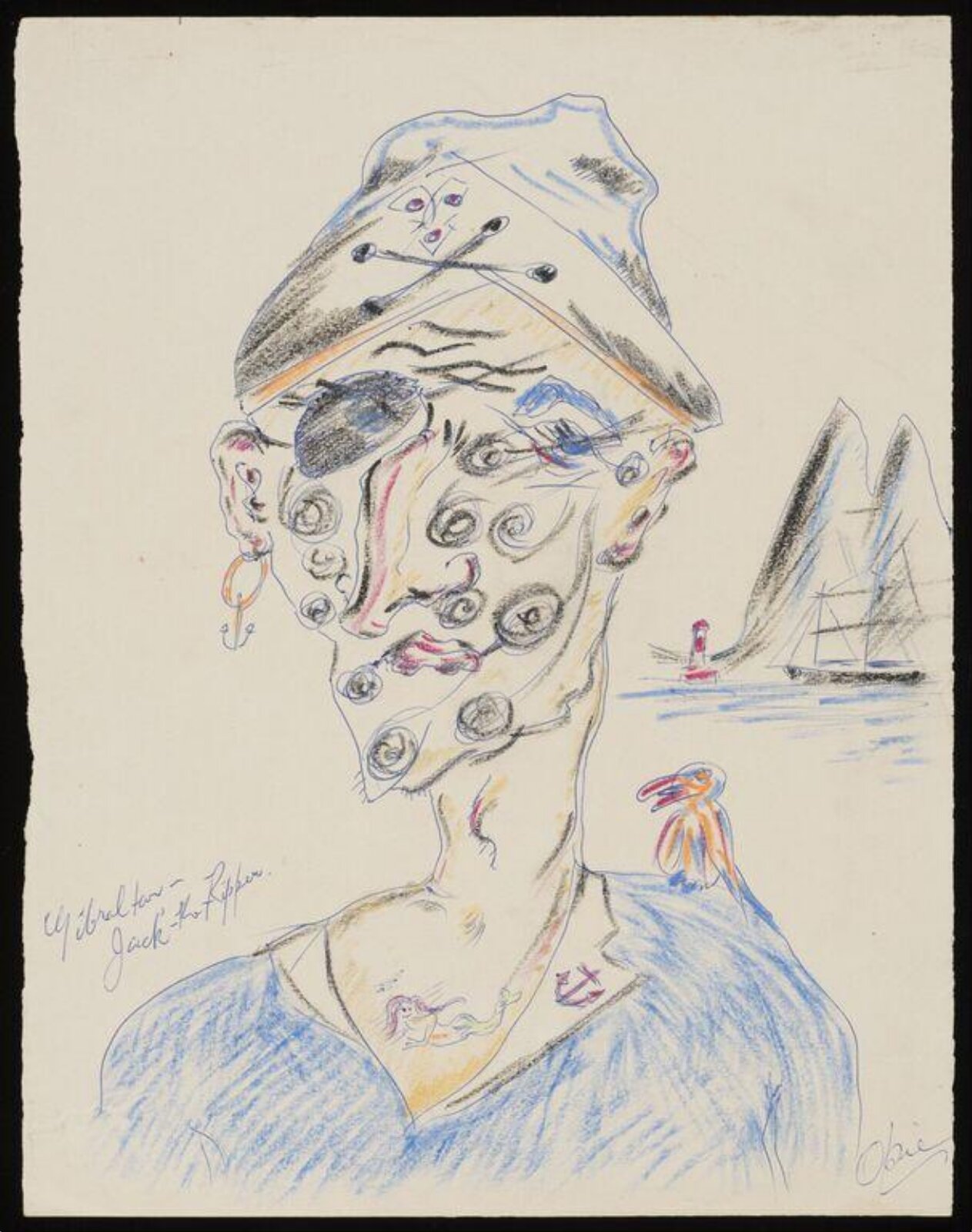 Drawing, Thomas Roy Opie, ca. 1950