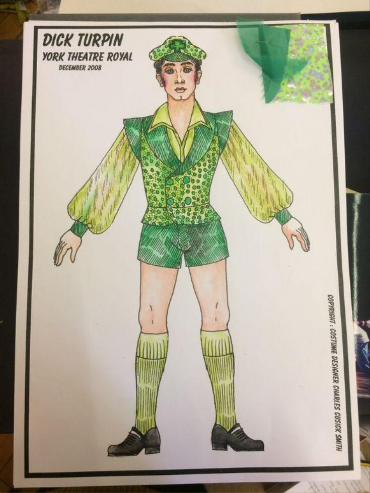 Costume design for a member of the ensemble in Dick Turpin top image