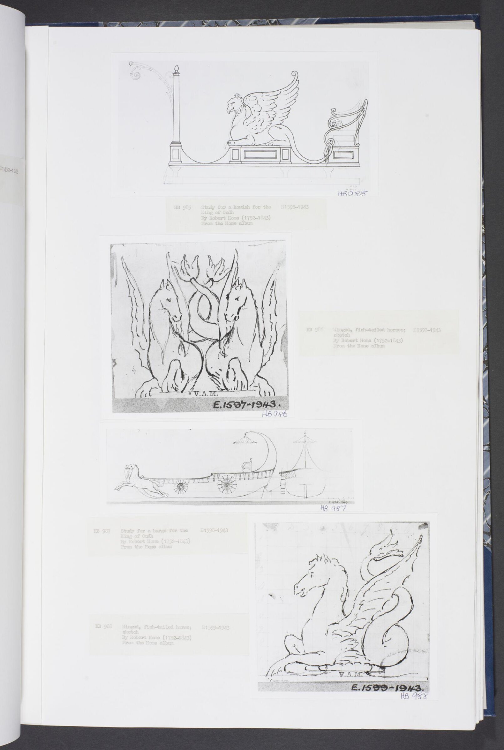 Drawing, Robert Home, c. first quarter 19th century