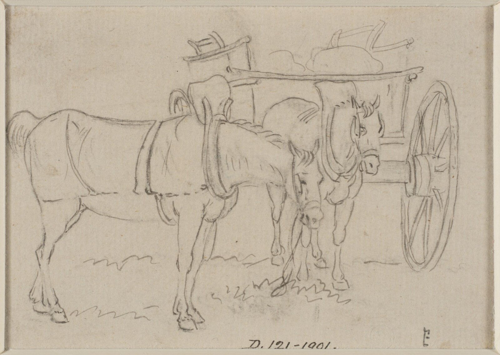 Drawing, Paul Sandby, c. late 18th century