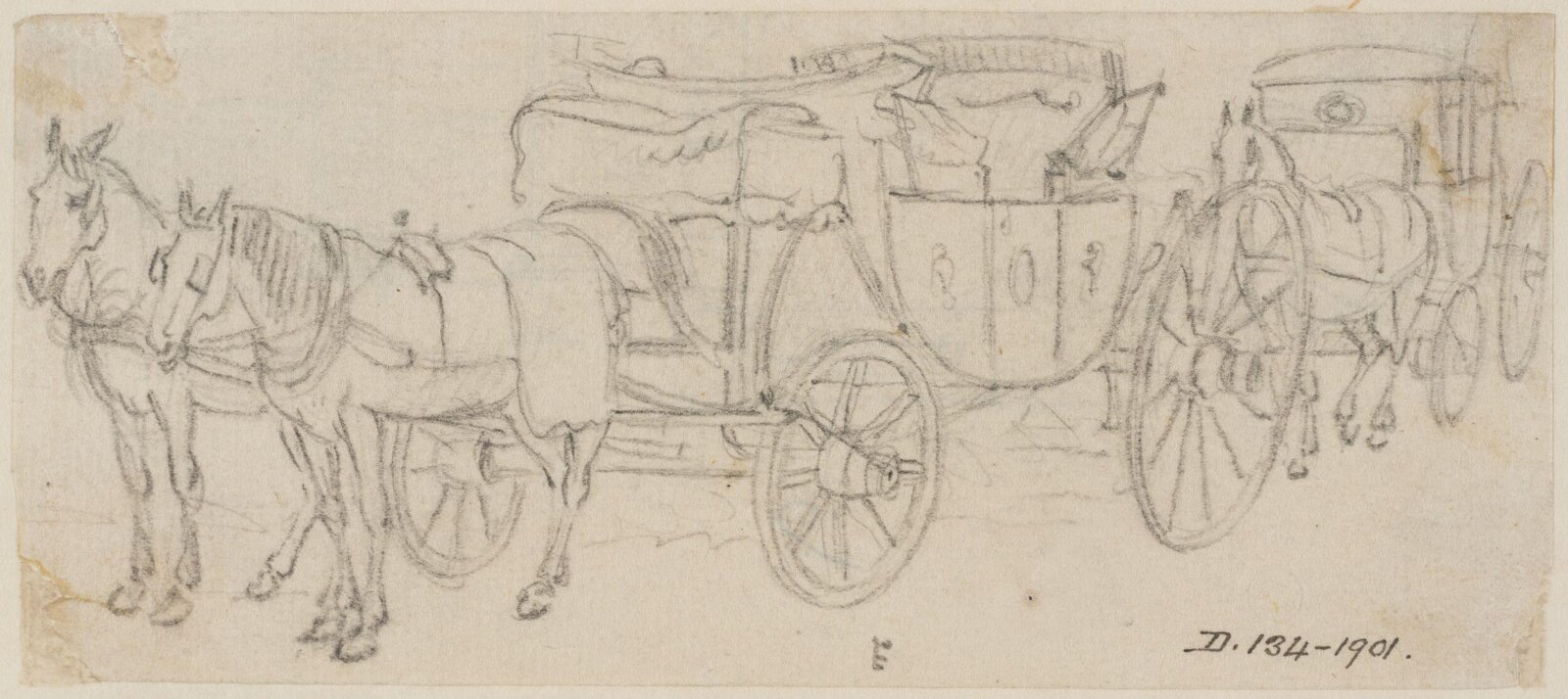 Drawing, Paul Sandby, c. late 18th century