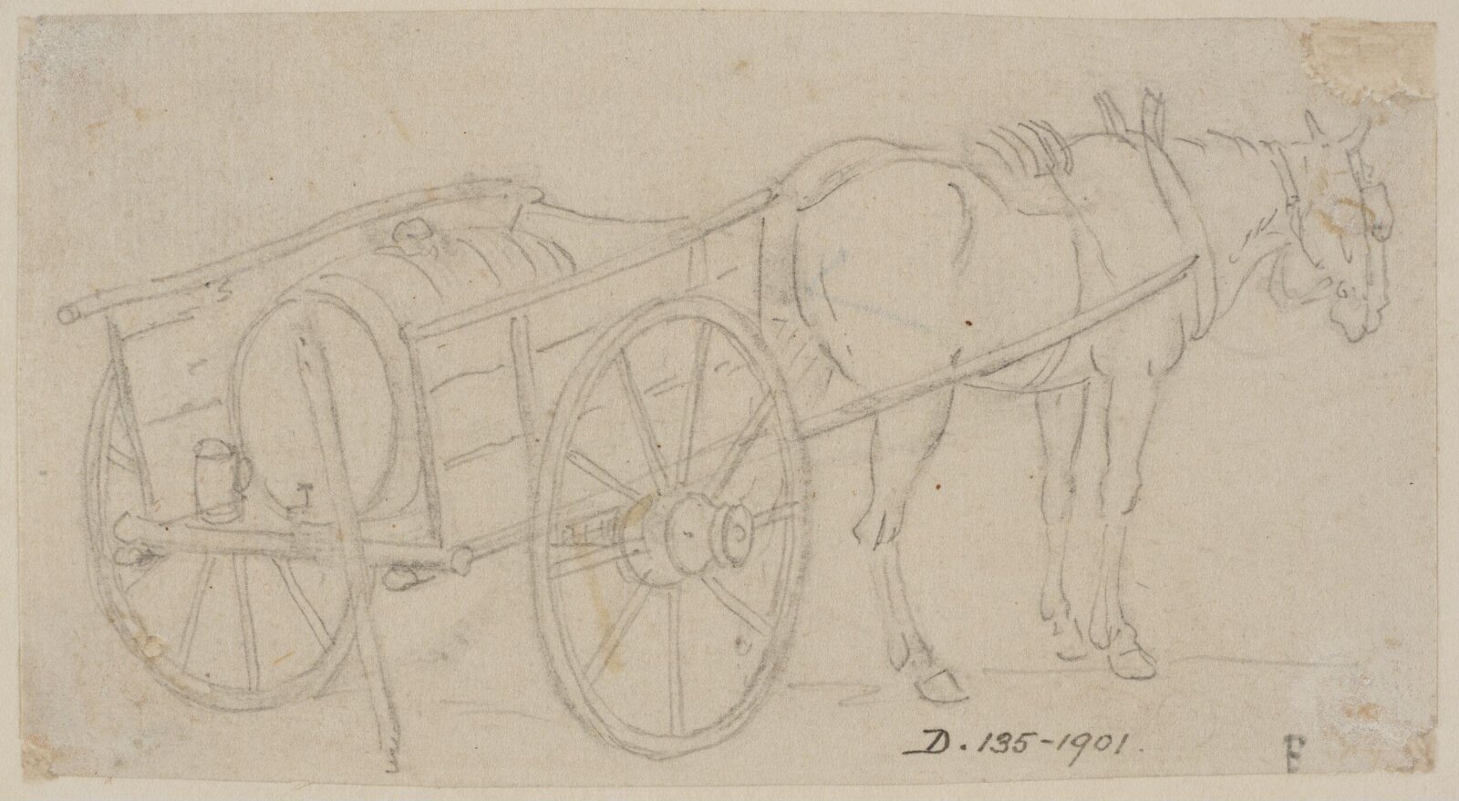 Drawing, Paul Sandby, c. late 18th century