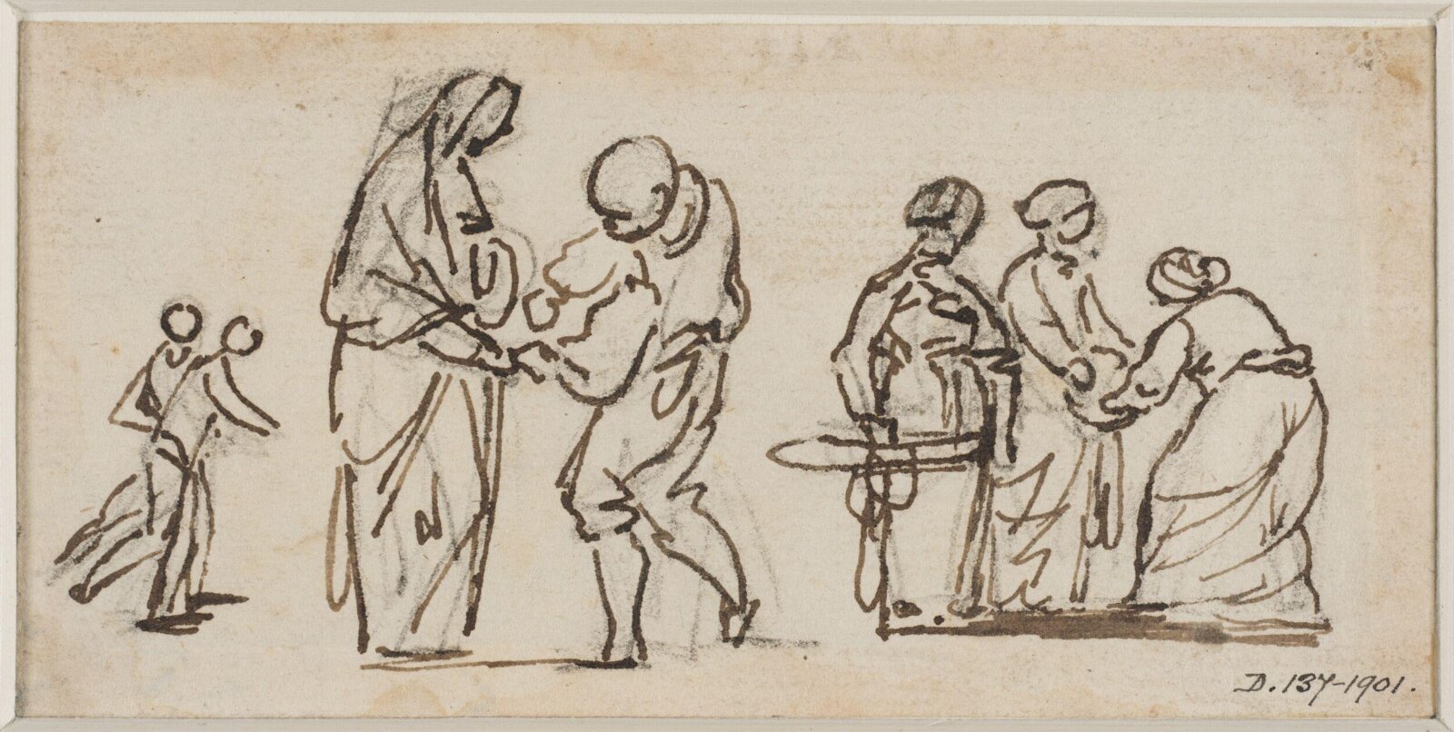 Drawing, Paul Sandby, c. late 18th century