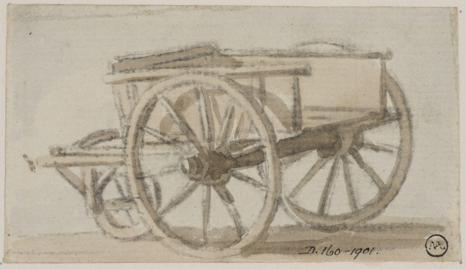 Drawing, Paul Sandby, c. late 18th century