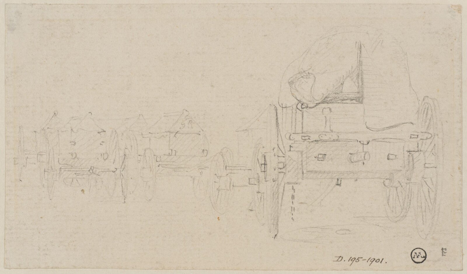Drawing, Paul Sandby, c. late 18th century