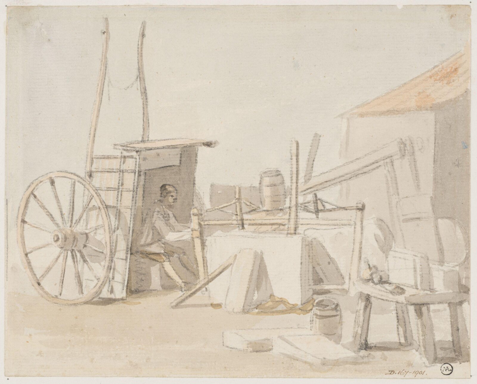 Drawing, Paul Sandby, c. late 18th century