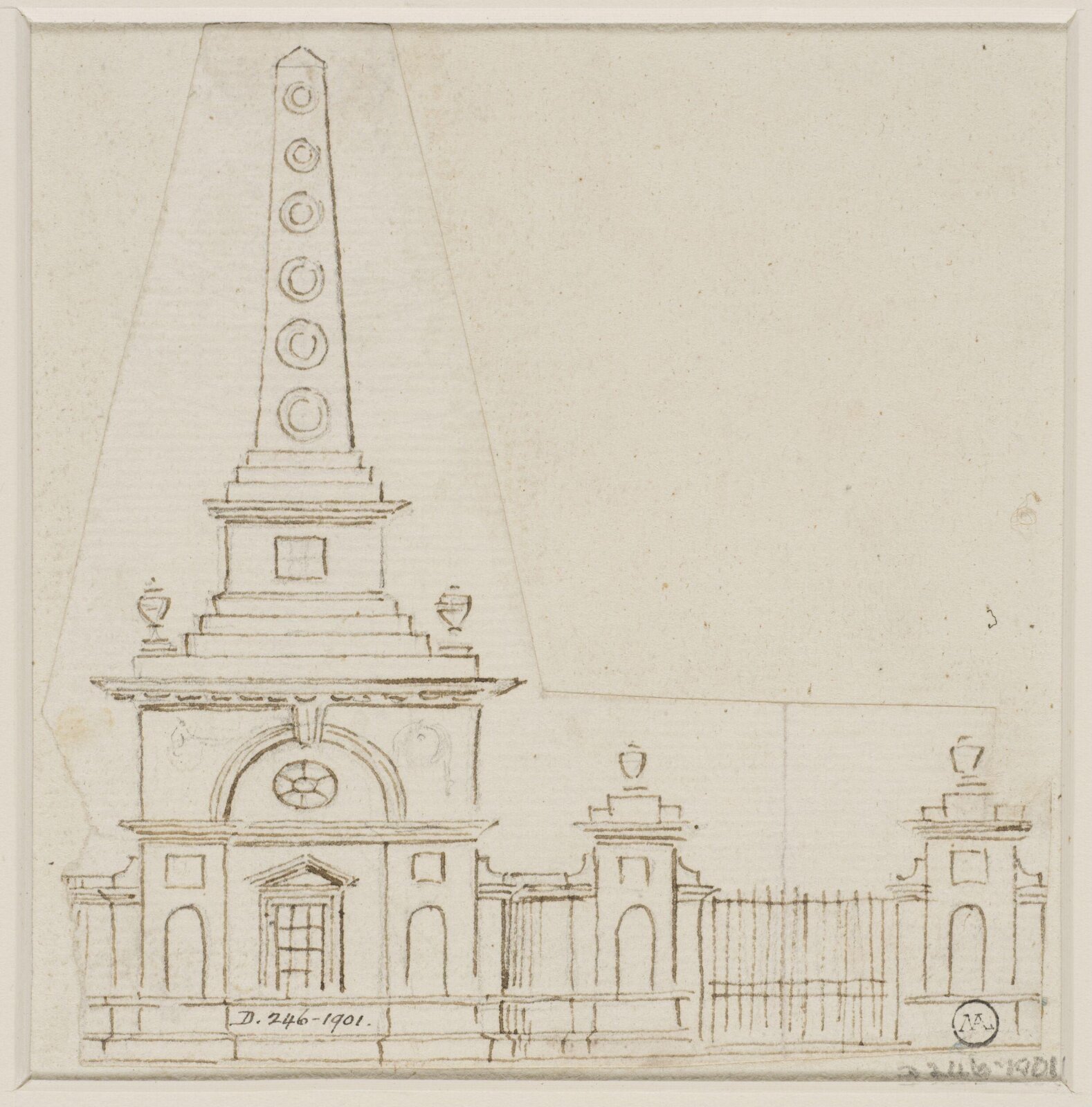 Drawing, Paul Sandby, c. late 18th century