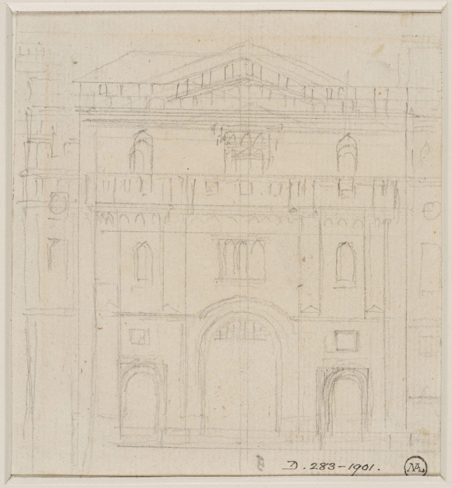 Drawing, Paul Sandby, c. late 18th century
