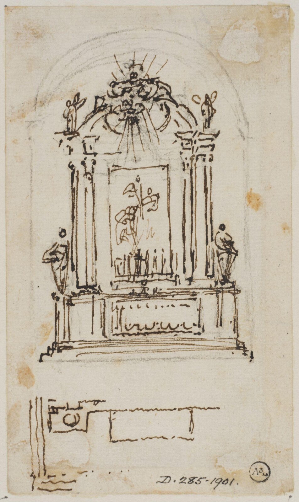 Drawing, Paul Sandby, c. late 18th century
