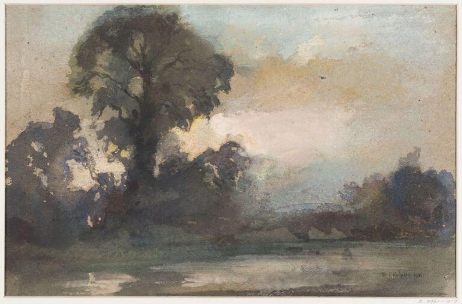 Drawing, William Palmer Robins, 1911
