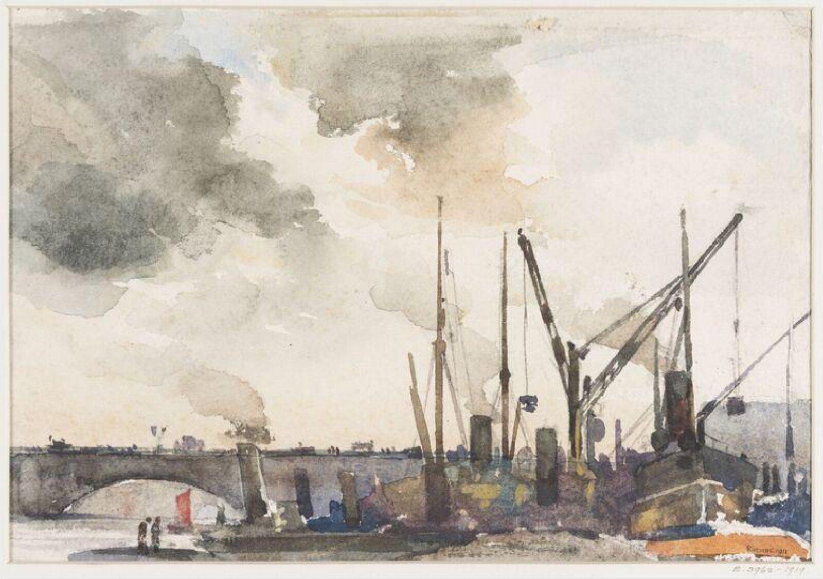 London Bridge, William Palmer Robins, 1911