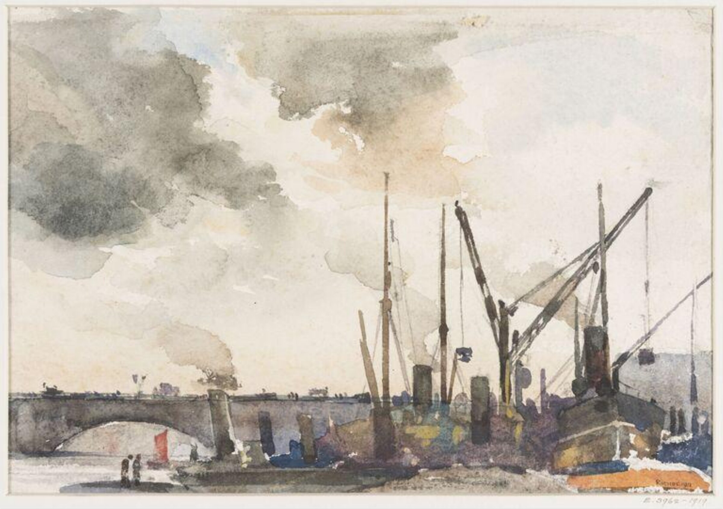 London Bridge, William Palmer Robins, 1911
