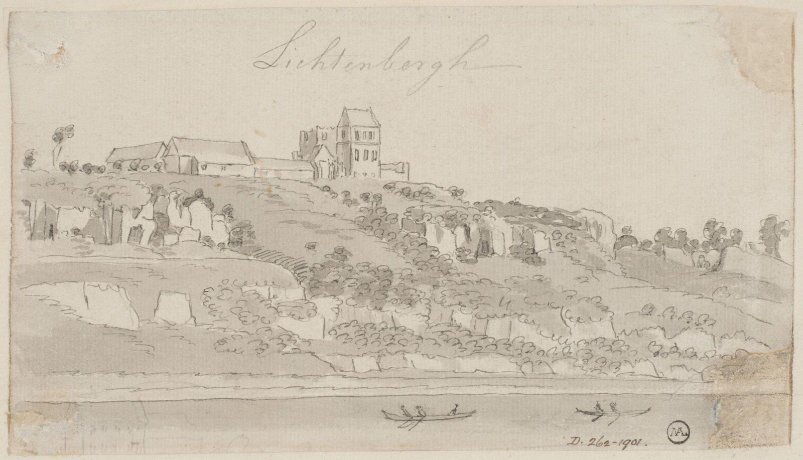 Drawing, Paul Sandby, c. late 18th century