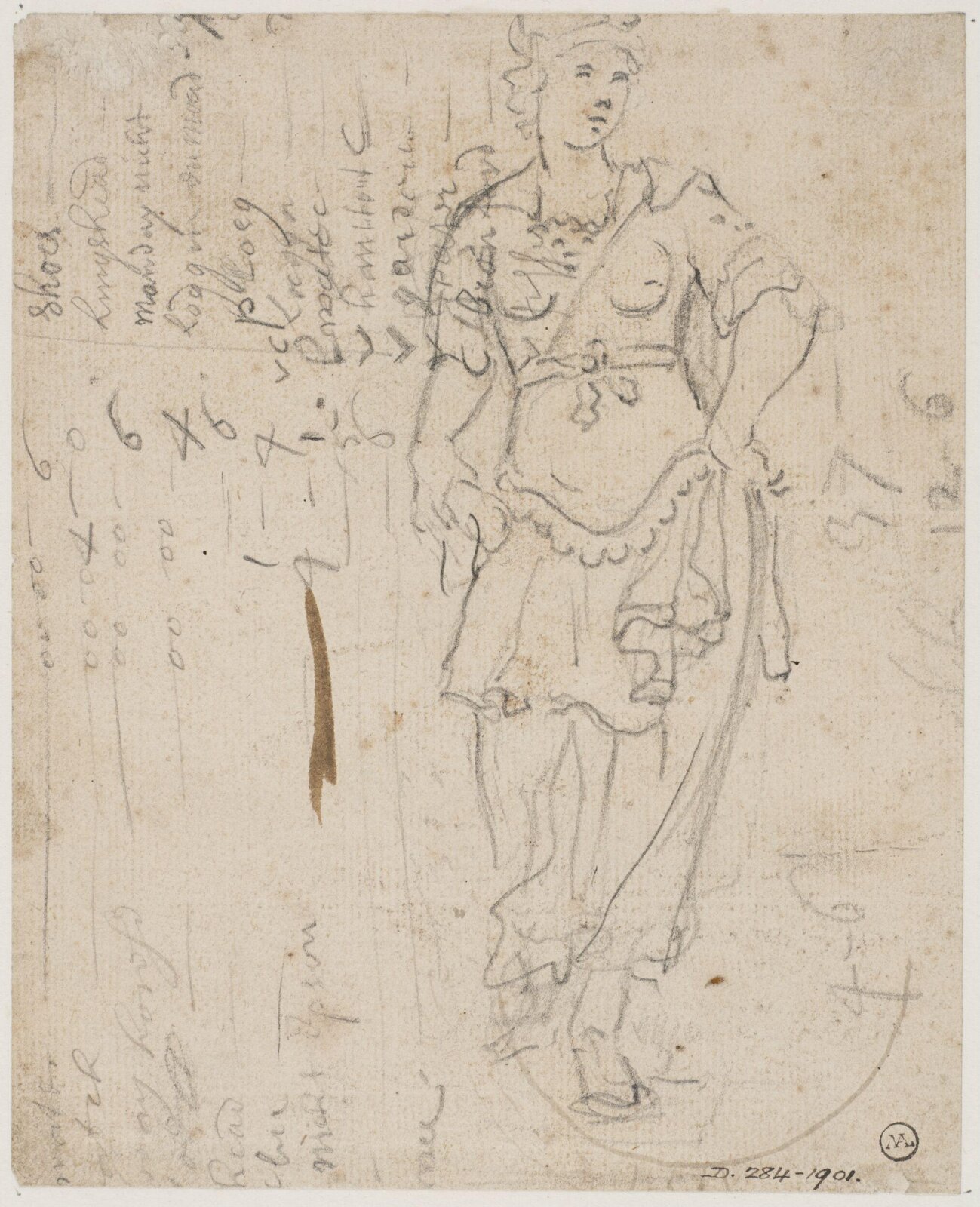 Drawing, Paul Sandby, c. late 18th century