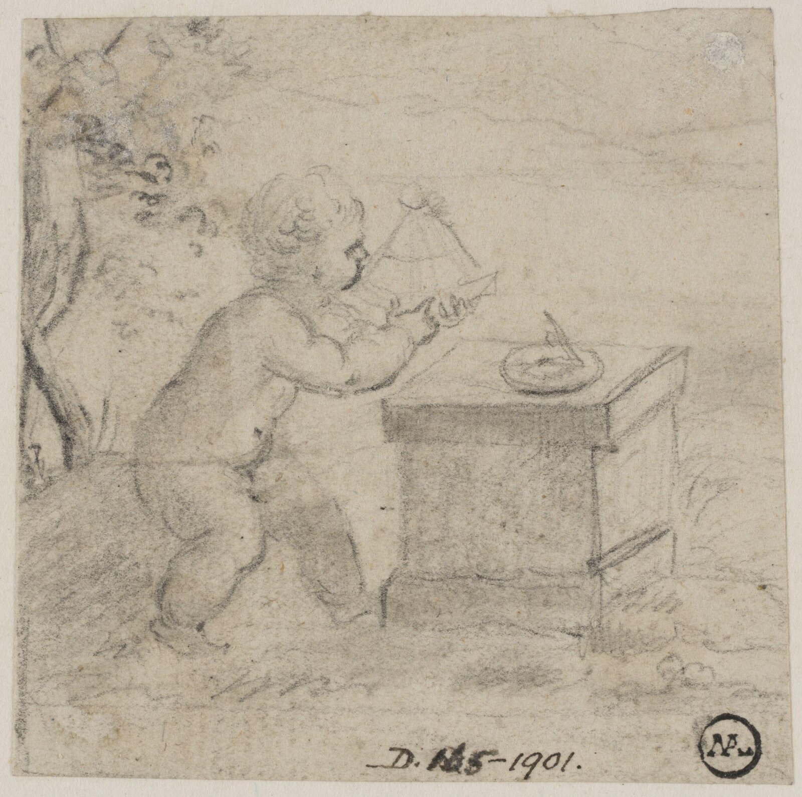 Drawing, Paul Sandby, c. late 18th century