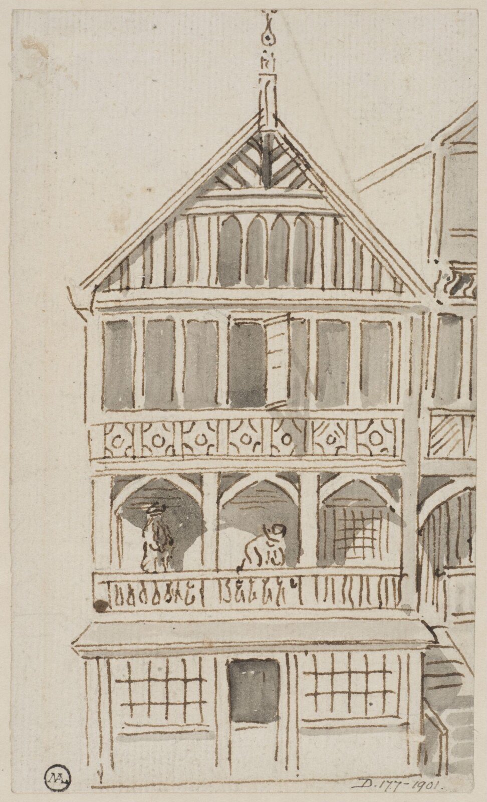 Drawing, Paul Sandby, c. late 18th century