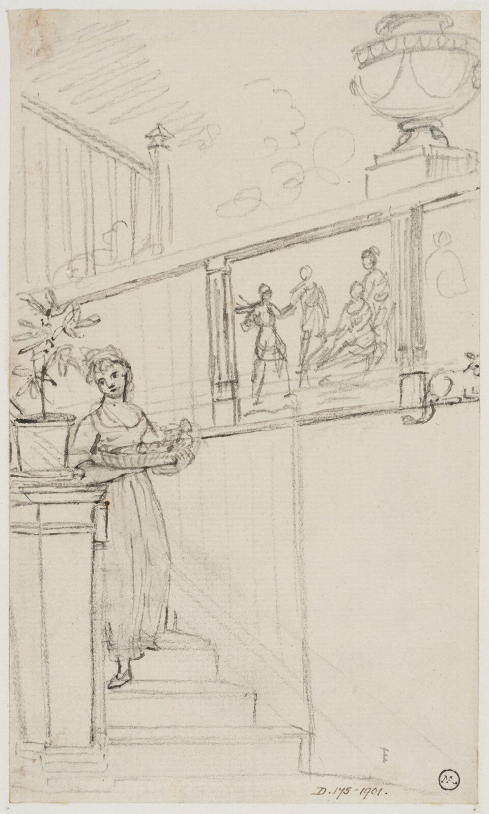 Drawing, Paul Sandby, c. late 18th century