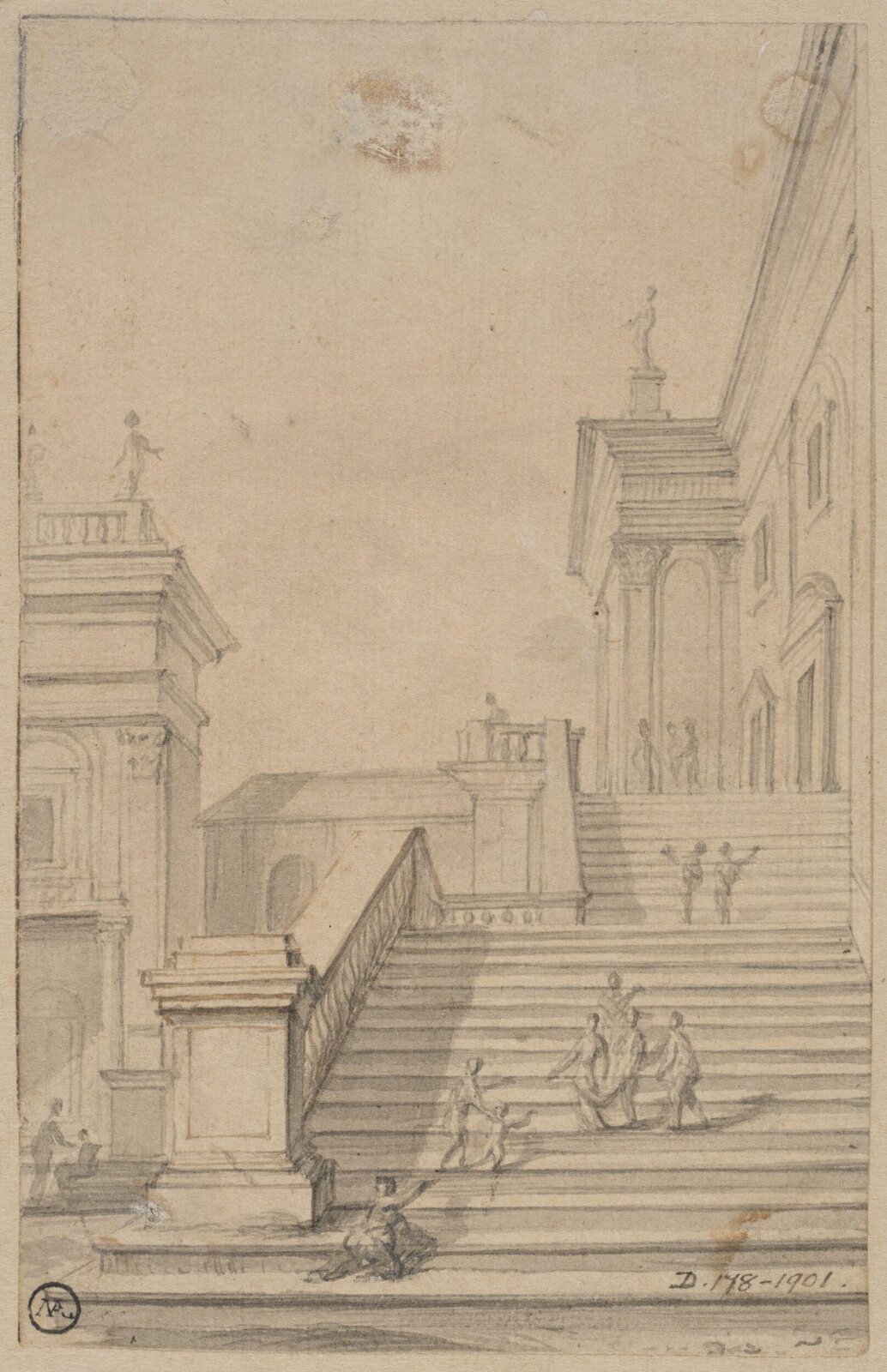 Drawing, Paul Sandby, c. late 18th century