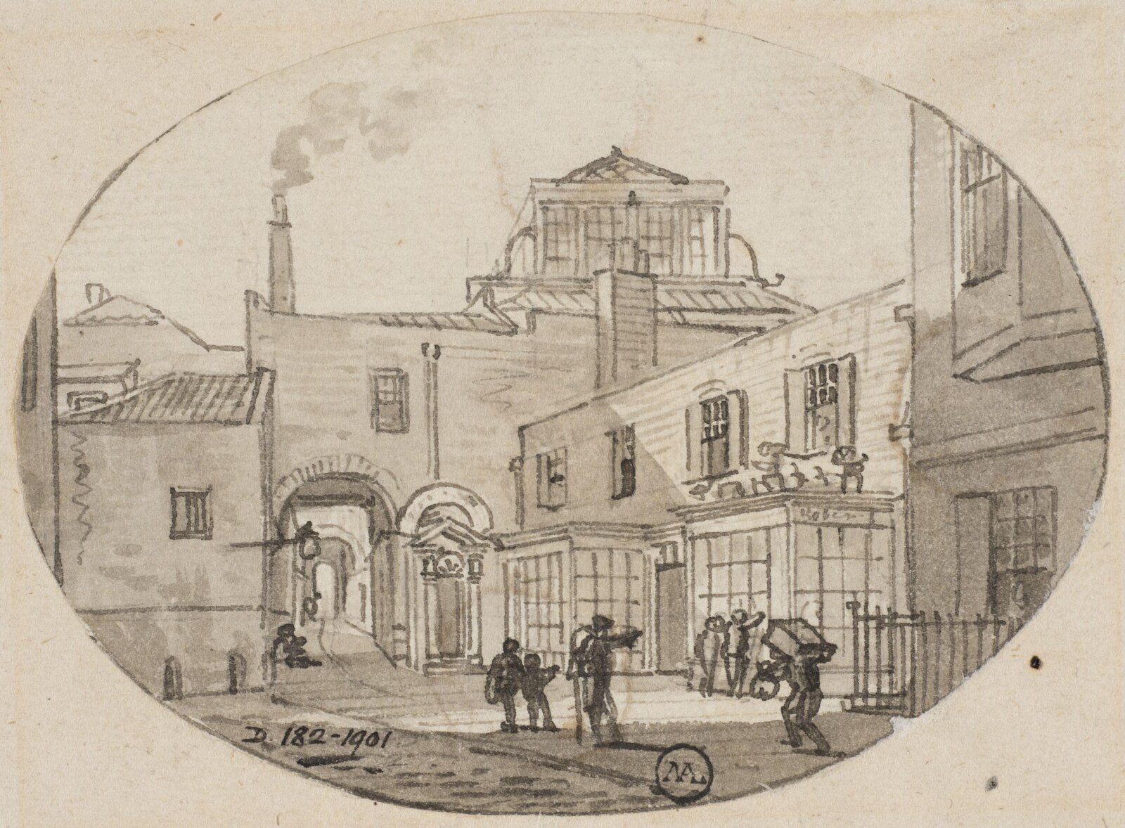 Drawing, Paul Sandby, c. late 18th century